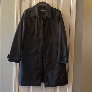 KENNETH COLE REACTION ALL WEATHER LONG COAT SIZE L